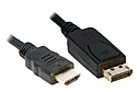 1.8M Display Port to HDMI Cable / Adaptor