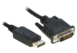 1.8M Display Port to DVI Cable / Adaptor