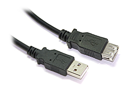 20CM / 0.2M USB 2.0 Extension Cable AM-AF - Very Short