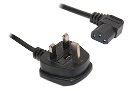 3M IEC Mains Power Cable - Right Angled