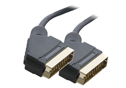 3M Scart Cable - Double Shielded / Gold