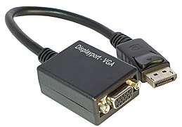 DisplayPort to VGA Adaptor